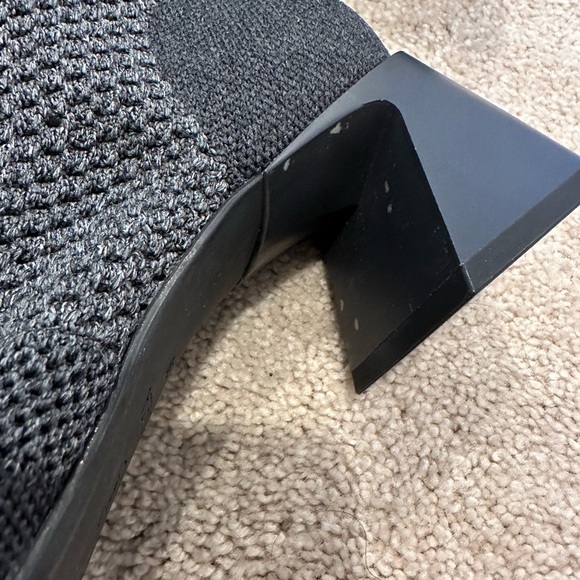 Vivaia Square-Toe Perforated Heeled Boots (Melissa) lava grey 39 - Picture 9 of 9